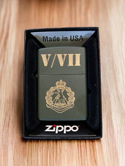 5/7 RAR BATTALION ROMAN NUMERALS Zippo