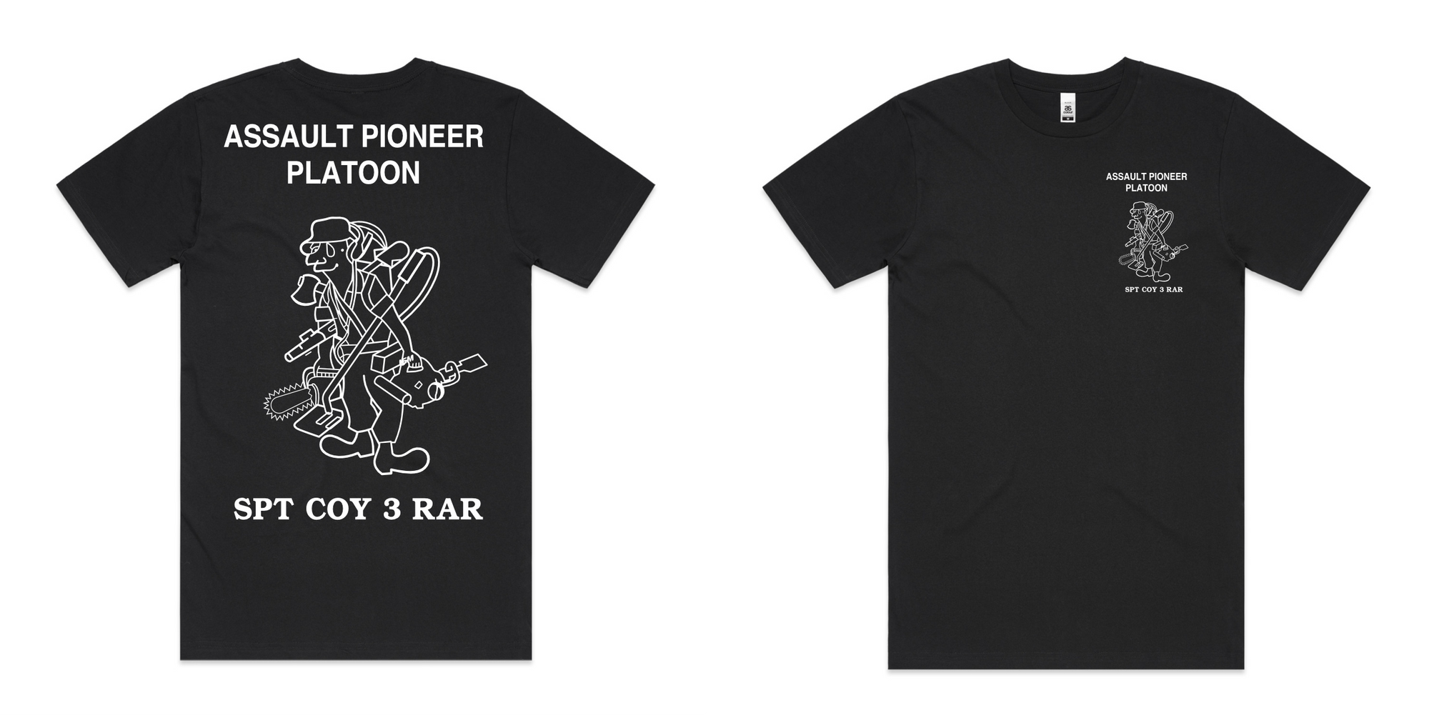 3 RAR ASSUALT PIONEER PLATOON T SHIRT