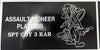 3 RAR ASSAULT PIONEER STICKER