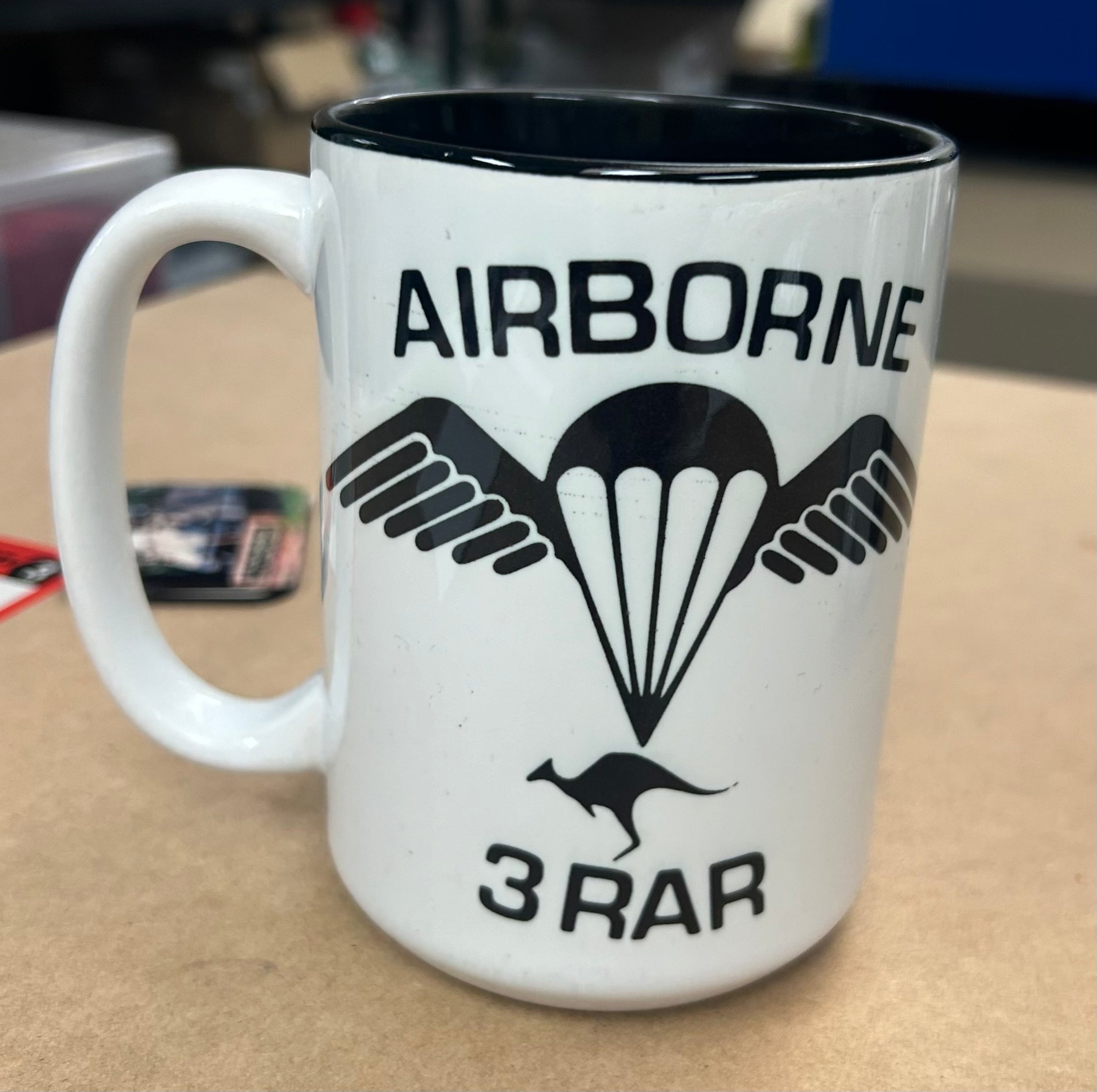 3 RAR wings MUG with Kangaroo