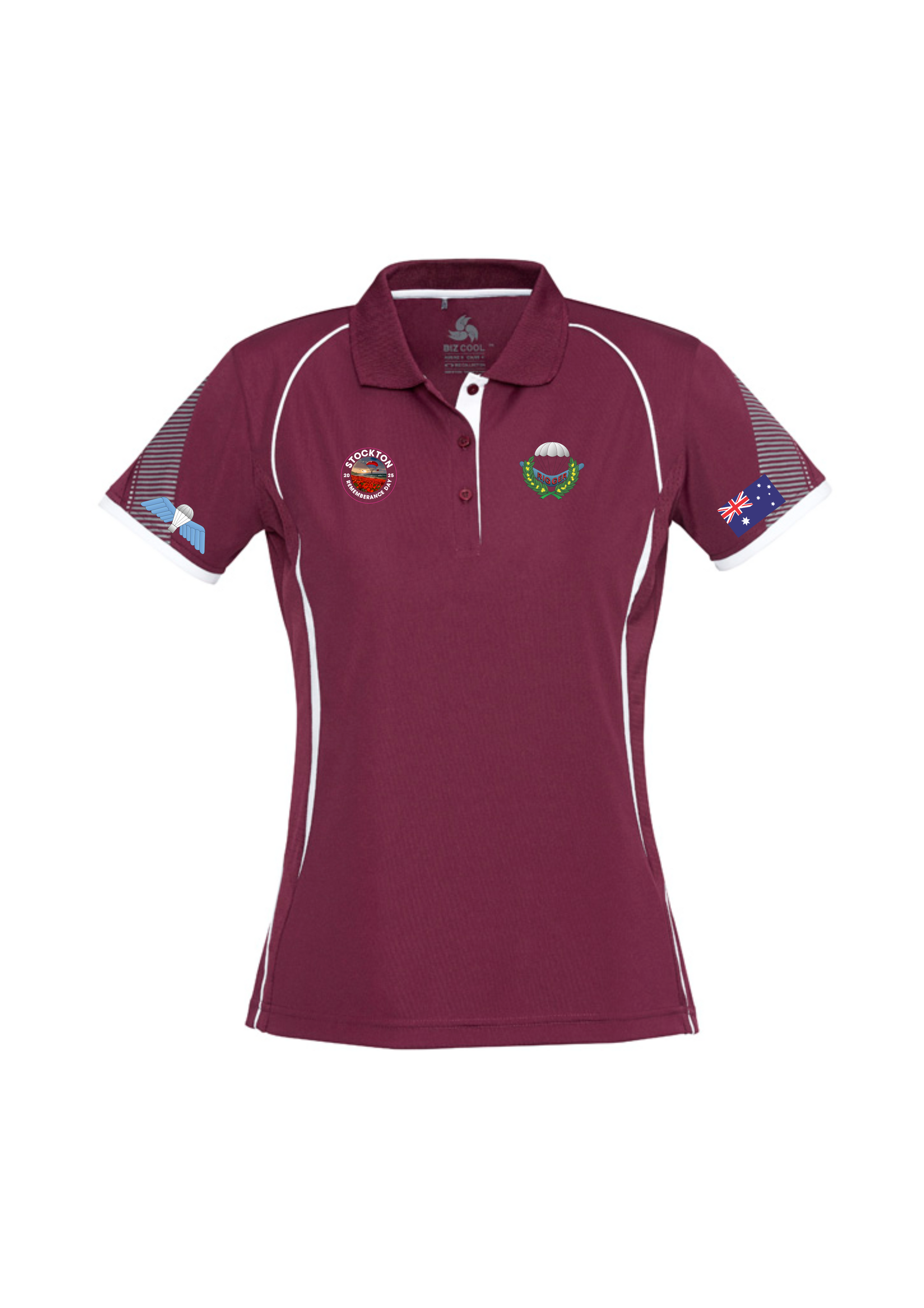 Female Riggers Stockton Polos