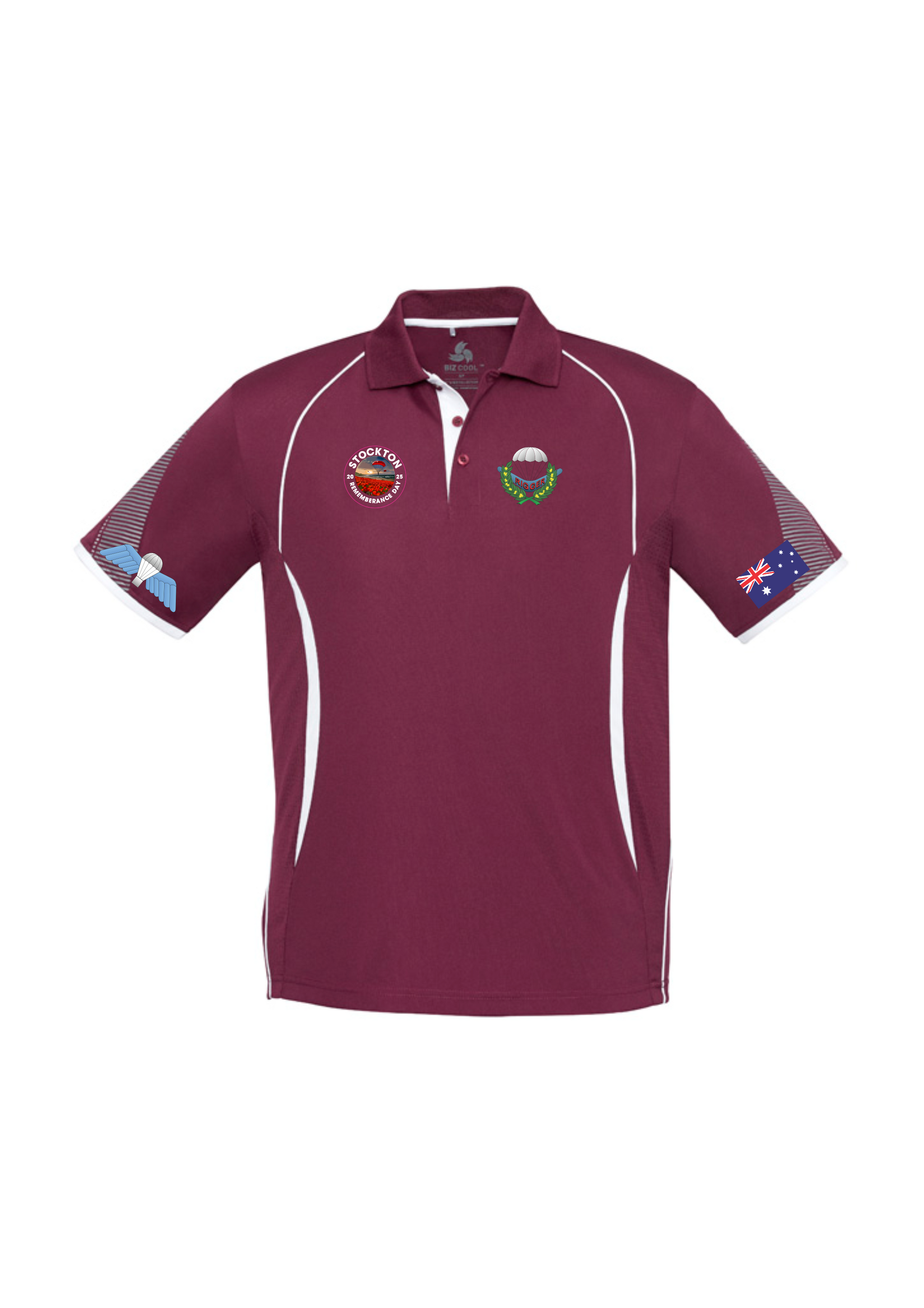 STOCKTON RIGGERS MENS POLO