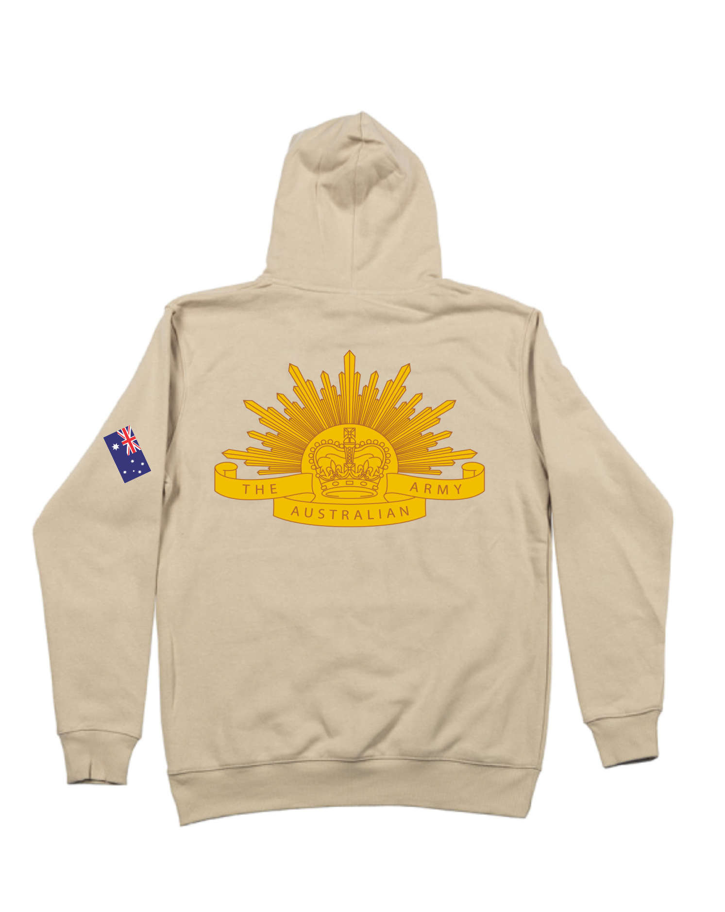 Australian army hoodie  sand