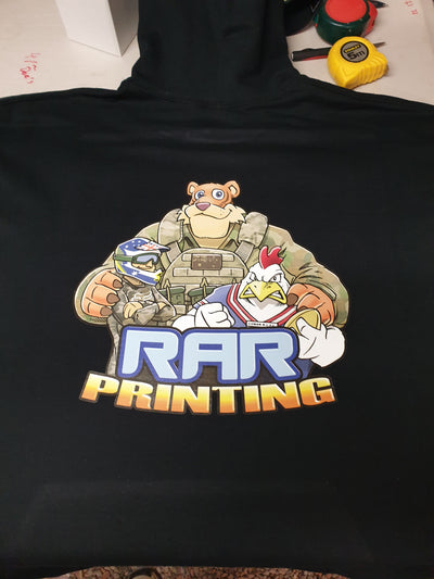 RAR Printing Hoodies
