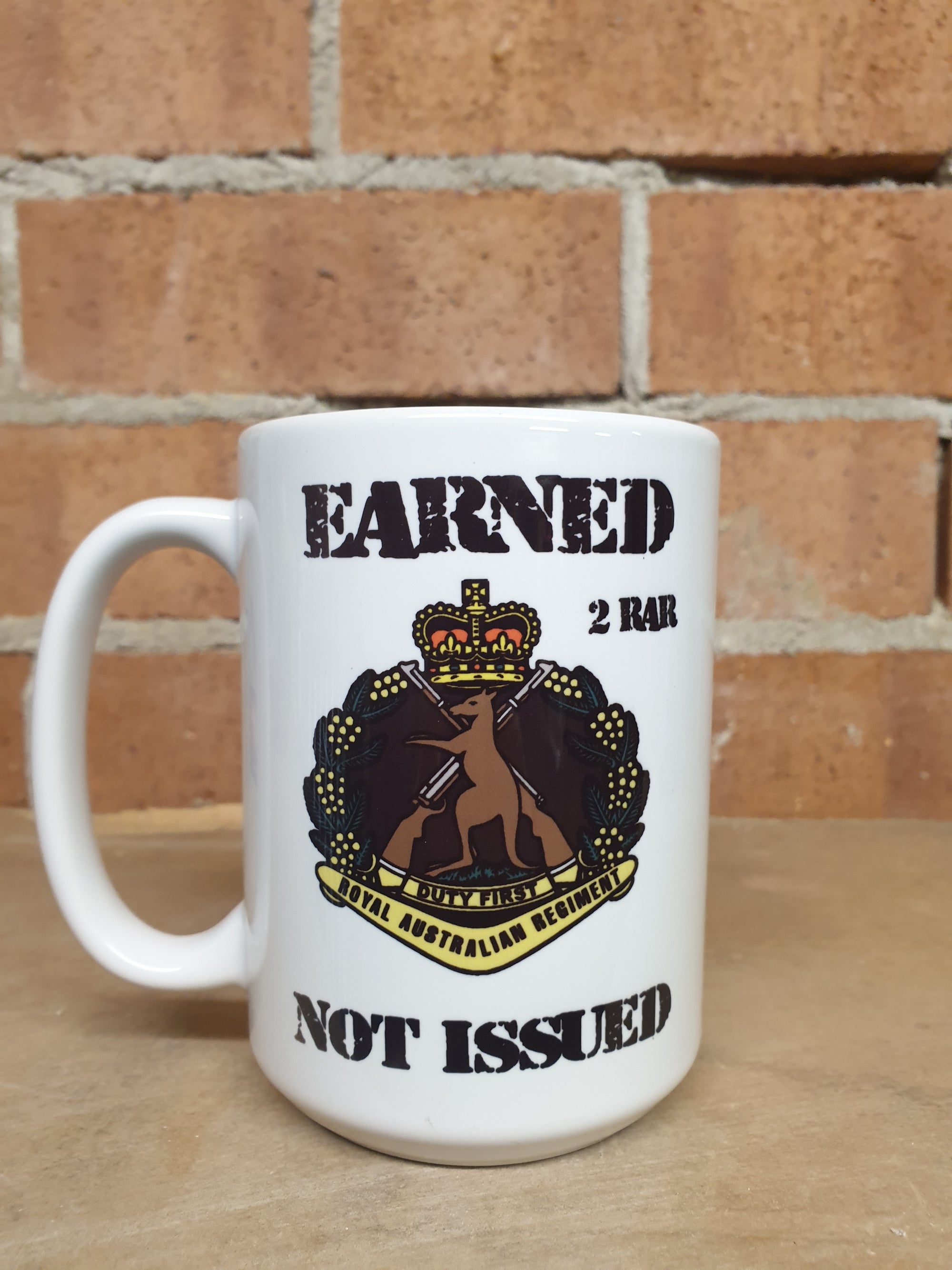 15 oz Mug Earned not issued 2 RAR