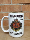 15 oz Mug Earned not issued 7 RAR