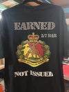 5/7 RAR EARNED NOT ISSUED T SHIRTS