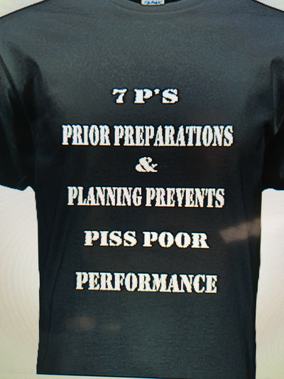 7 Ps t shirt