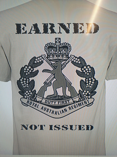 Earned not issued tshirt