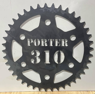 Custom mx Sprocket get your name and number on it