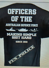 OFFICERS T SHIRT SIMPLE THINGS
