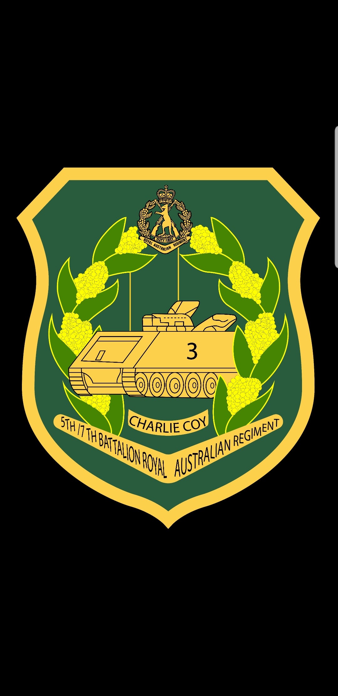 5/7  C COY sticker