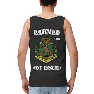 3 RAR earned not issued Men's 100% Cotton Tank