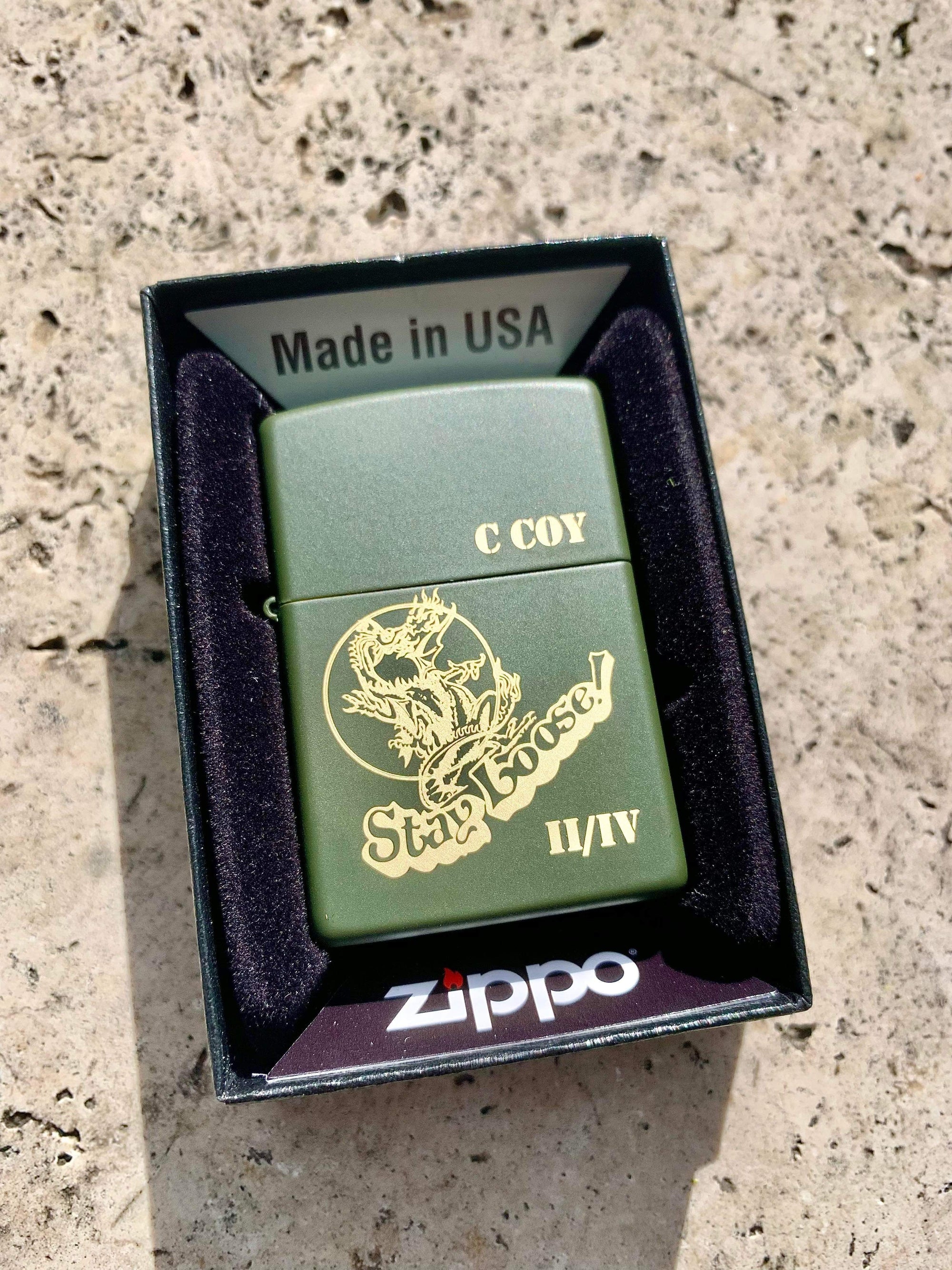 Genuine Zippo lighters 2/4 RAR C COY