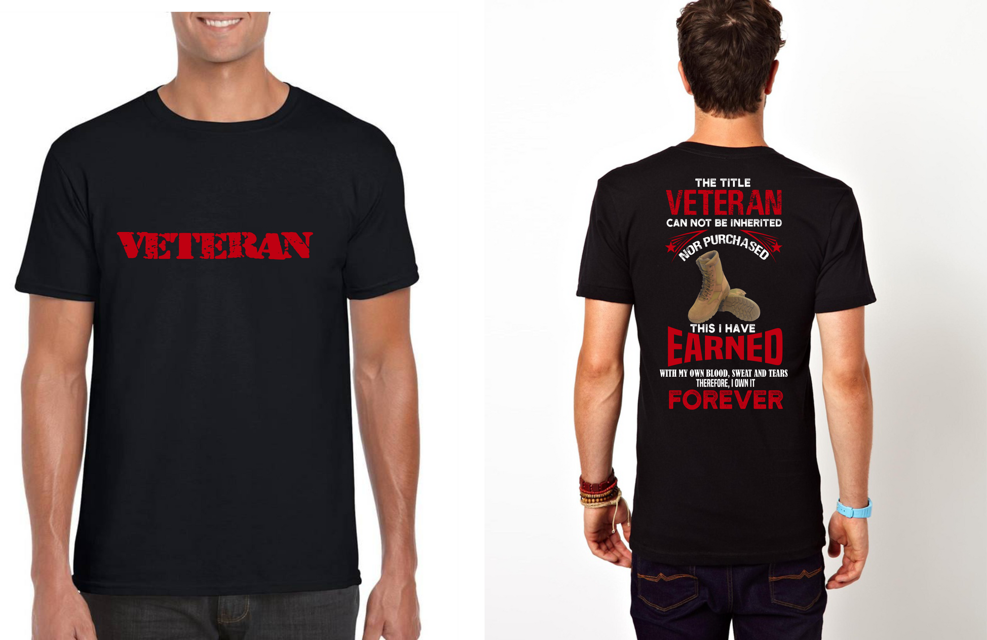 Earned Veteran T  shirt