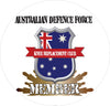 ADF knee replacements club member sticker